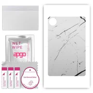 Akcesoria do tabletów i e-booków - folia naklejka skórka strukturalna na TYŁ do Huawei MatePad Pro 11 2024 - Marmur Biały - apgo SKINS - miniaturka - grafika 1