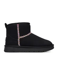 Śniegowce damskie - Śniegowce Roxy CEO-HY669020S-1 Czarny - miniaturka - grafika 1