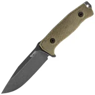 Noże - Nóż LionSteel M5B Tactical Green Canvas Black Blade - miniaturka - grafika 1