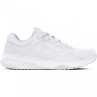 Buty sportowe męskie - Męskie buty treningowe Under Armour UA Edge Leather - białe - miniaturka - grafika 1