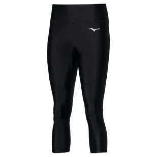 Spodnie damskie Mizuno  Core 3/4 Tight / Black XS - Spodnie sportowe damskie - miniaturka - grafika 1