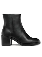 Botki damskie - Geox Botki D Serilda 60 D46XXE 00043 C9999 Czarny - miniaturka - grafika 1