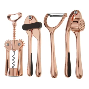 Metalowy zestaw przyborów kuchennych 4 szt. Paragon – Premier Housewares - Przybory do gotowania - miniaturka - grafika 1