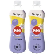Syropy i koncentraty owocowe - 2x SYROP SODAPOP SODA KELI MARAKUJA 500ml KONCENTRAT DO SATURATORA WODY - miniaturka - grafika 1