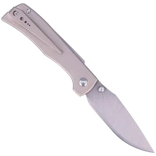 Nóż składany Sandrin Knives Monza Titanium, Raw Finish (SK-SK5) - Noże - miniaturka - grafika 3