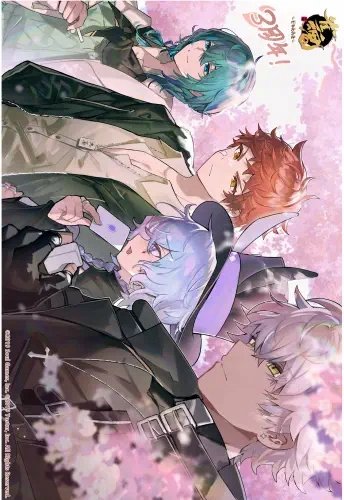 Plakat Anime Manga Majsoul MAJS_017 A2 (custom)