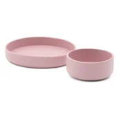 Zestawy naczyń dla dzieci - Silikonowy zestaw naczyń dla dzieci 2 szt. Lili – Kave Home - miniaturka - grafika 1