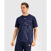 Koszulki sportowe męskie - Venum T-Shirt Koszulka Giant Contender Navy Blue - miniaturka - grafika 1