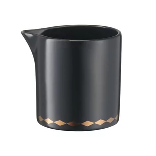 Mlecznik porcelanowy GAJA BLACK VILLA ITALIA - Cukiernice - miniaturka - grafika 1