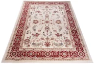 Dywany - Beżowo-czerwony dywan pokojowy klasyczny R4-C35 - miniaturka - grafika 1
