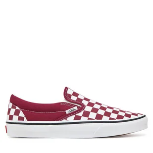 Tenisówki Vans Classic Slip-On VN000D5PZCF1 Bordowy - Trampki damskie - miniaturka - grafika 1