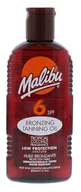 Balsamy i kremy do opalania - MALIBU Bronzing Tanning Oil SPF6 preparat do opalania ciała 200 ml dla kobiet - miniaturka - grafika 1