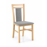 Krzesła - Krzesło Drewniane Hubert 8 Dąb Miodowy / Tap: Inari 91 Halmar - miniaturka - grafika 1