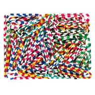 Magnesy - Paczka Spinacze biurowe okrągłe Zebra 28mm 100 szt 12 sztuk - Tetis - miniaturka - grafika 1