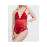 Body - Guess Underwear Satynowe body ANOUK | Slim Fit - miniaturka - grafika 1