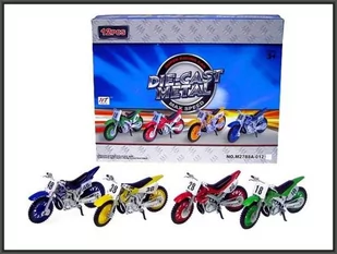 Hipo Motor cross 12cm 4kol - Samochody i pojazdy dla dzieci - miniaturka - grafika 1