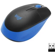 Myszki - Logitech M190 Czarno-Niebieski - miniaturka - grafika 1
