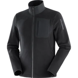 BLUZA SALOMON OUTLINE POLARTEC M C19889 - Bluzy sportowe męskie - miniaturka - grafika 1