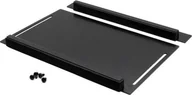 Akcesoria do szaf serwerowych - Digitus Przesuwny panel z gumowymi krawędziami do wprowadzania kabli w szafach Hyper Pro czarny - miniaturka - grafika 1