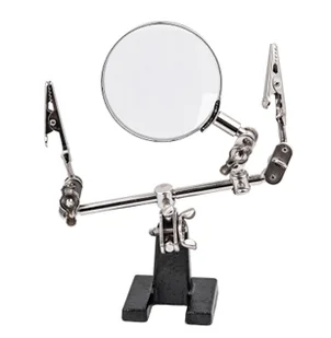 Uchwyt do prac precyzyjnych typu trzecia ręka z lupą GEKO - Pozostałe akcesoria sieciowe - miniaturka - grafika 3