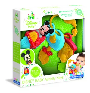 Clementoni Disney Baby Muzyczne Kluczyki Disney - Zabawki interaktywne dla dzieci - miniaturka - grafika 2