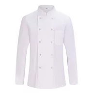 Kurtki męskie - Misemiya - Męska kurtka szefa kuchni - Męska kurtka szefa kuchni - Mundur dokujący -Nr ref. 8421B, Kurtka kuchenna 682 - Biała, XXL - miniaturka - grafika 1