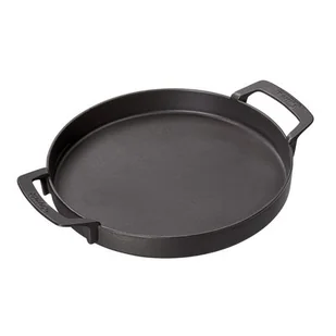 Enders 7792 patelnia do system switch Grid, masywna żeliwo, żeliwo BBQ akcesoria na grilla, czarna, 39 x 39 x 6 cm - Akcesoria do grilla - miniaturka - grafika 1