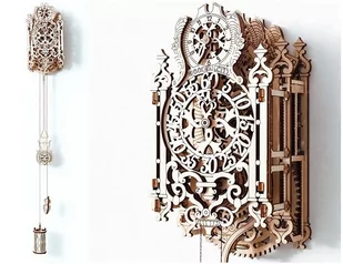 Drewniane puzzle 3D Królewski zegar - Modele do sklejania Drewniane puzzle 3D Królewski zegar - Modele do sklejania - miniaturka - grafika 1