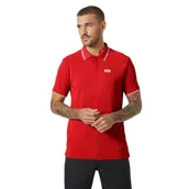 Koszulki męskie - Męska koszulka polo Helly Hansen Kos Polo red - M - miniaturka - grafika 1