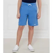 Spodnie i spodenki dla chłopców - BOSS Kidswear Szorty | Regular Fit - miniaturka - grafika 1