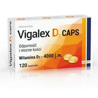 Witaminy i minerały - Vigalex D3 Caps 4000 j.m. x 120 kaps - miniaturka - grafika 1