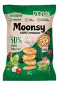 Chipsy - Moonsy Chipsy ziemniaczane o smaku pizzy 60 g - miniaturka - grafika 1