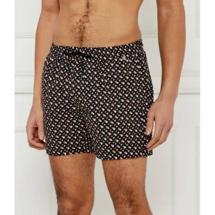 BOSS BLACK Szorty kąpielowe Manu new Regular Fit - Kąpielówki męskie - miniaturka - grafika 1