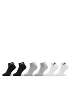 Skarpetki damskie - adidas Skarpety Niskie Unisex Cushioned Sportswear Ankle Socks 6 Pairs IC1292 Szary - miniaturka - grafika 1