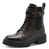 Kozaki damskie - Marco Tozzi Damskie buty Guido Maria Kretschmer 2-85201-45, modne kozaki, Cafe Structure, 37 EU, Cafe Structure, 37 EU - miniaturka - grafika 1