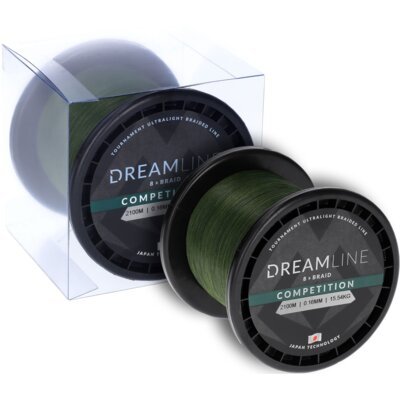 Plecionka MIKADO Dreamline Competition 0.12 mm / 2100 m Zielony