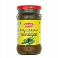 Pasztet i przetwory mięsne - Marynowane zielone chilli Green Chilli Pickle Aachi 300g - miniaturka - grafika 1