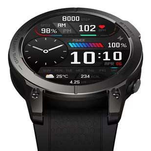 Zeblaze Stratos 3 Czarny - Smartwatch - miniaturka - grafika 4