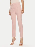 Spodnie damskie - Liu Jo Spodnie materiałowe CA4201 T2200 Różowy Regular Fit - miniaturka - grafika 1