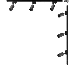 Zuma Line 3562 - Oprawa punktowa w systemie szynowym TUBE 6xGU10/35W/230V czarna - Lampy sufitowe - miniaturka - grafika 1