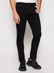 Jack&Jones Jeansy Glenn Original 12152346 Czarny Slim Fit - Spodnie męskie - miniaturka - grafika 1