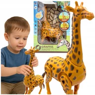Figurki dla dzieci - Żyrafa na baterie z dźwiękiem żyrafa chodząca żyrafka zabawka dla dziecka. - miniaturka - grafika 1