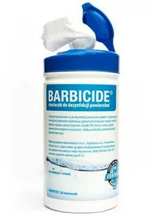 Barbicide Chusteczki do dezynfekcji powierzchni 120szt. - Dezynfekcja - miniaturka - grafika 1