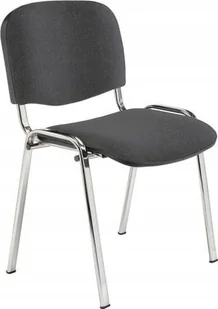 Nowy Styl ISO chrome C-38 Ciemnoszary - Krzesła - miniaturka - grafika 1