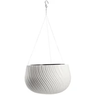 Donice - Doniczka Wisząca Na Balkon Taras Misa Biała 29,5Cm - miniaturka - grafika 1
