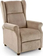 Fotele - Elior Beżowy rozkładany fotel masujący - Alden 3X - miniaturka - grafika 1