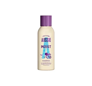 Aussie Miracle Moist mini szampon do włosów travel size 90ml - Szampony do włosów - miniaturka - grafika 1