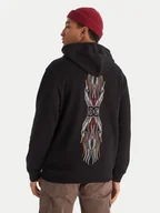 Bluzy męskie - DC Shoes Bluza Burnt Out EDYSF03253 Czarny Regular Fit - miniaturka - grafika 1