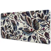 Podkładki na biurko - Mata z nadrukiem na biurko Vintage liście 90x45 cm - miniaturka - grafika 1