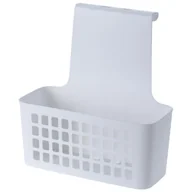 Pojemniki kuchenne - Koszyk półka zawieszany na drzwi PP biały - miniaturka - grafika 1